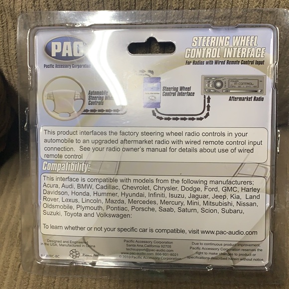 Pac Swi-rc Car Steering Wheel Control Interface - Picture 2 of 4